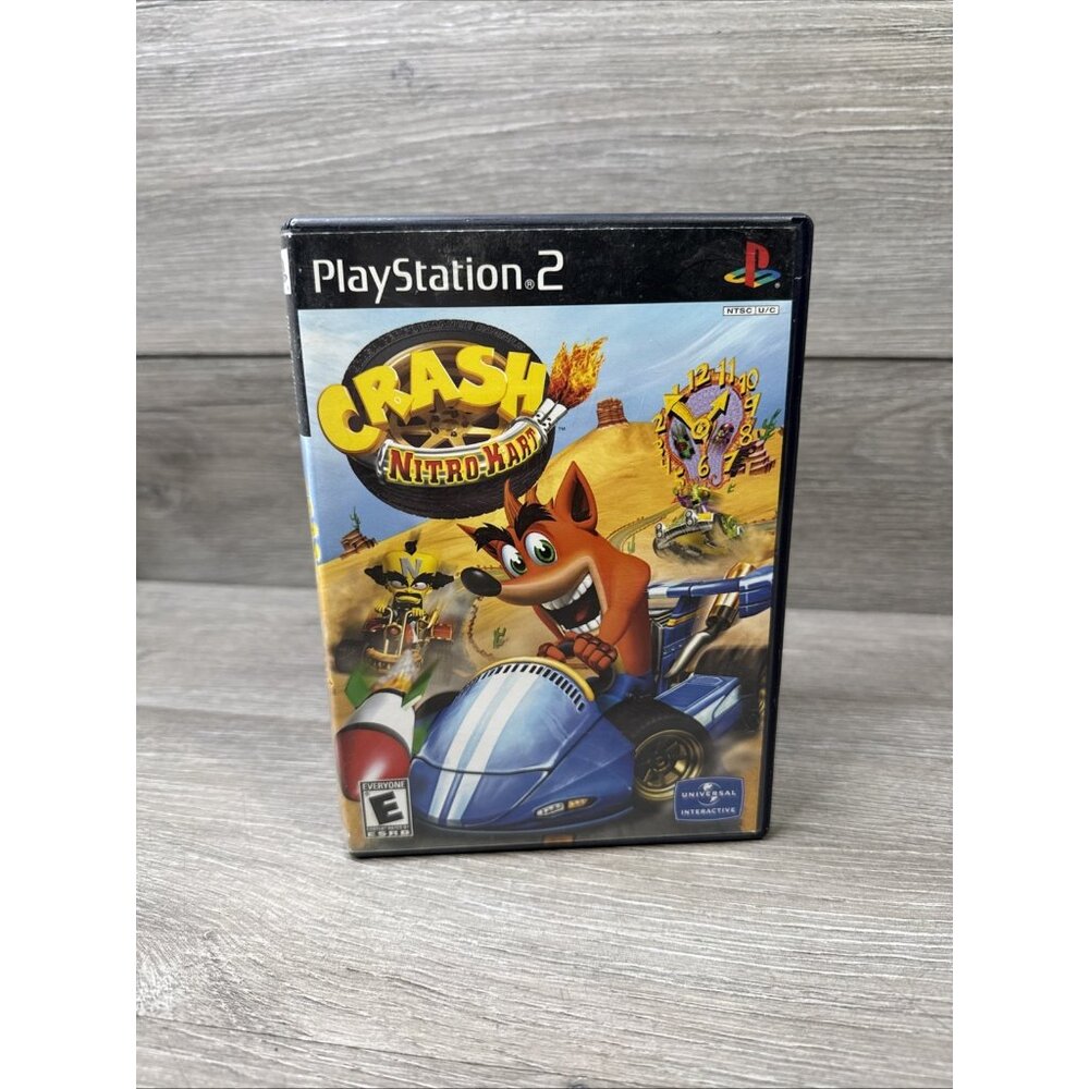 Crash Nitro Kart (Sony PlayStation 2) PS2 Complete With Manual
